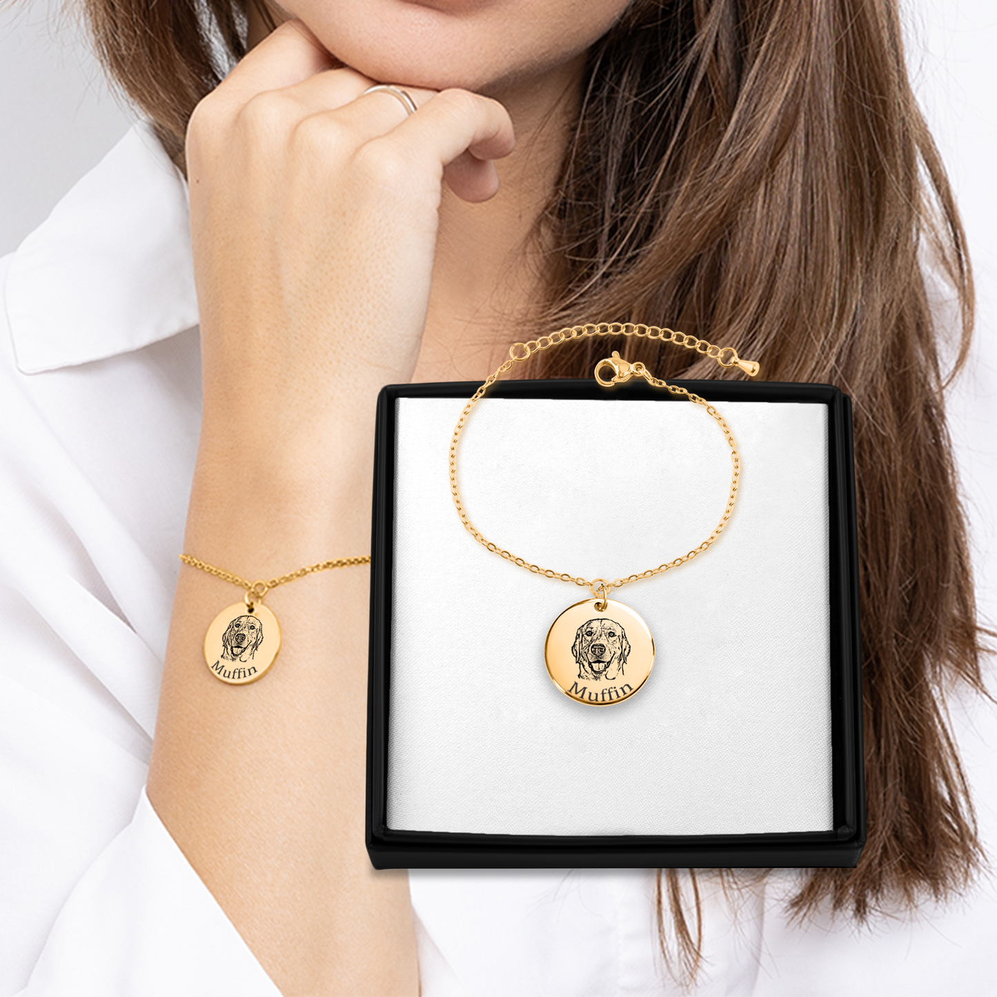 Beautiful Dog Portrait Bracelet
